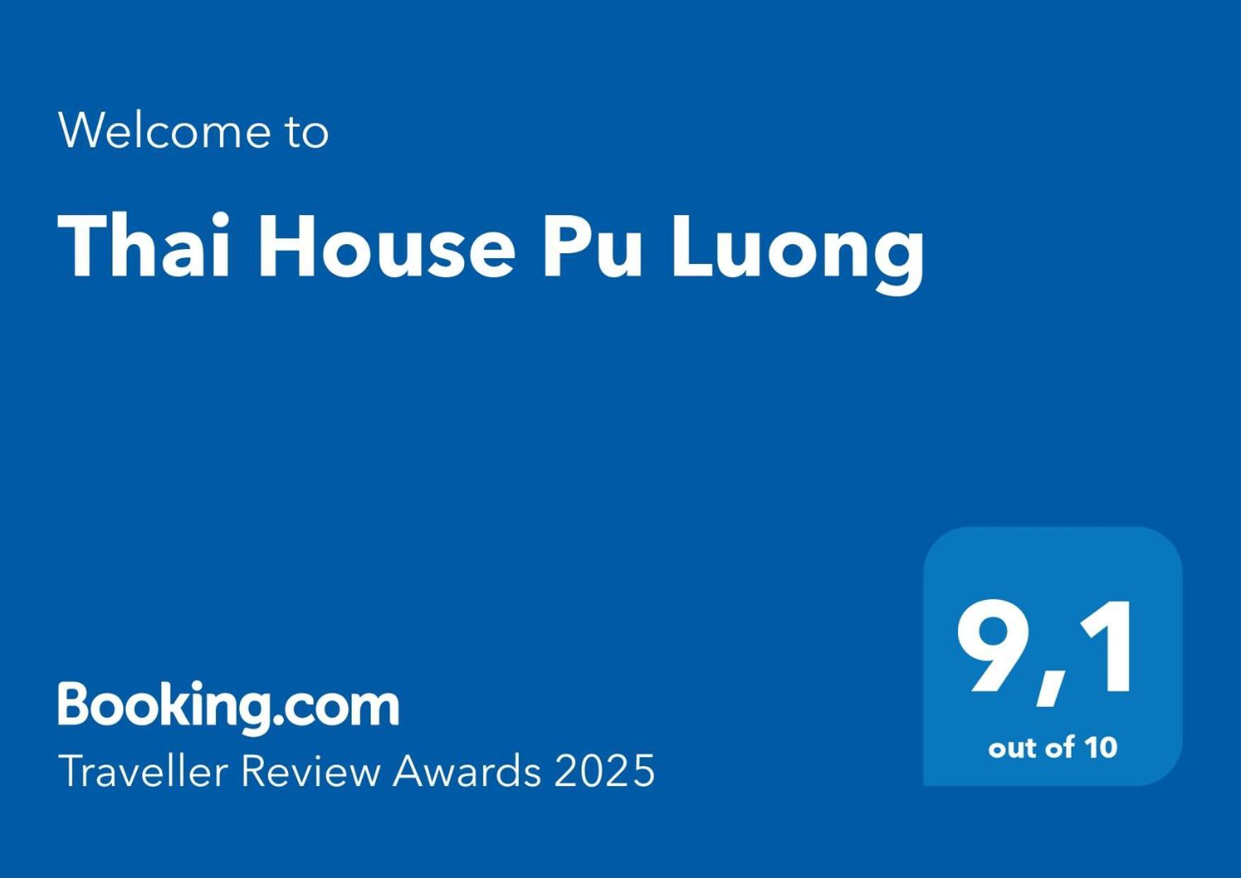 Thai House Pu Luong - Century Old Stilt House With Terrace Views Huong Ba Thuoc Buitenkant foto